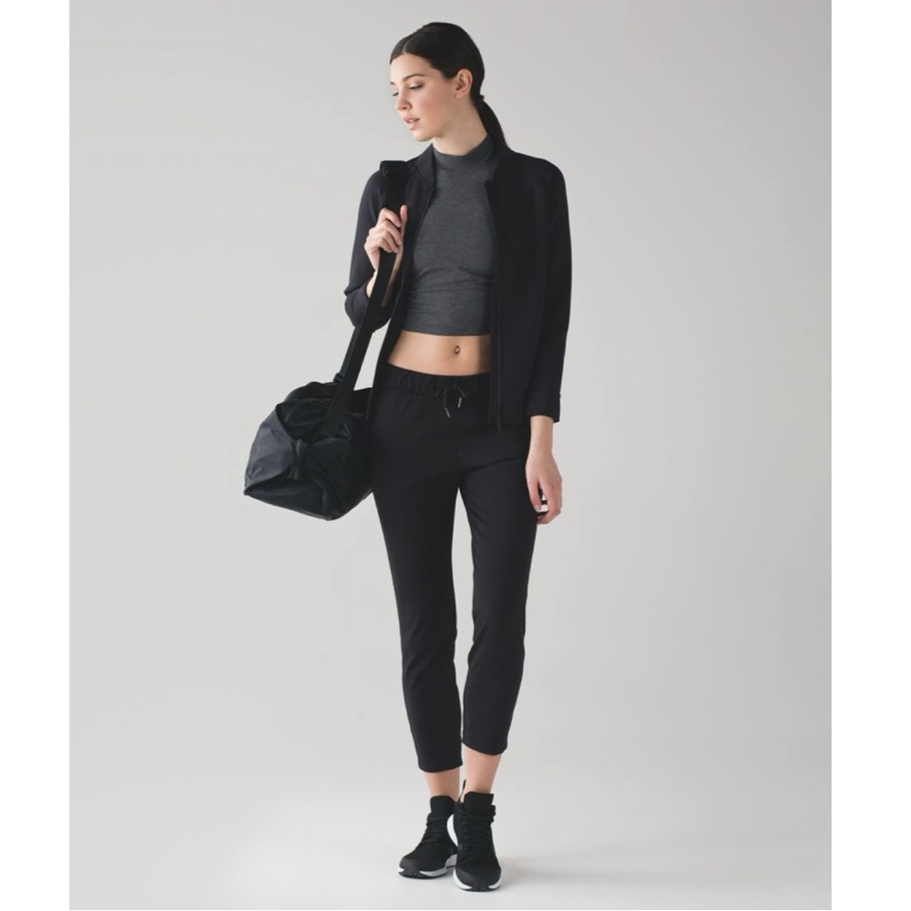 Lululemon On The Fly Pant *28" Black Size 10 - Picture 14 of 15